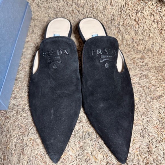 Prada Calzature Donna Nero Heels, size 38 - Picture 13 of 13